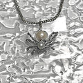 Pearl Spider Necklace