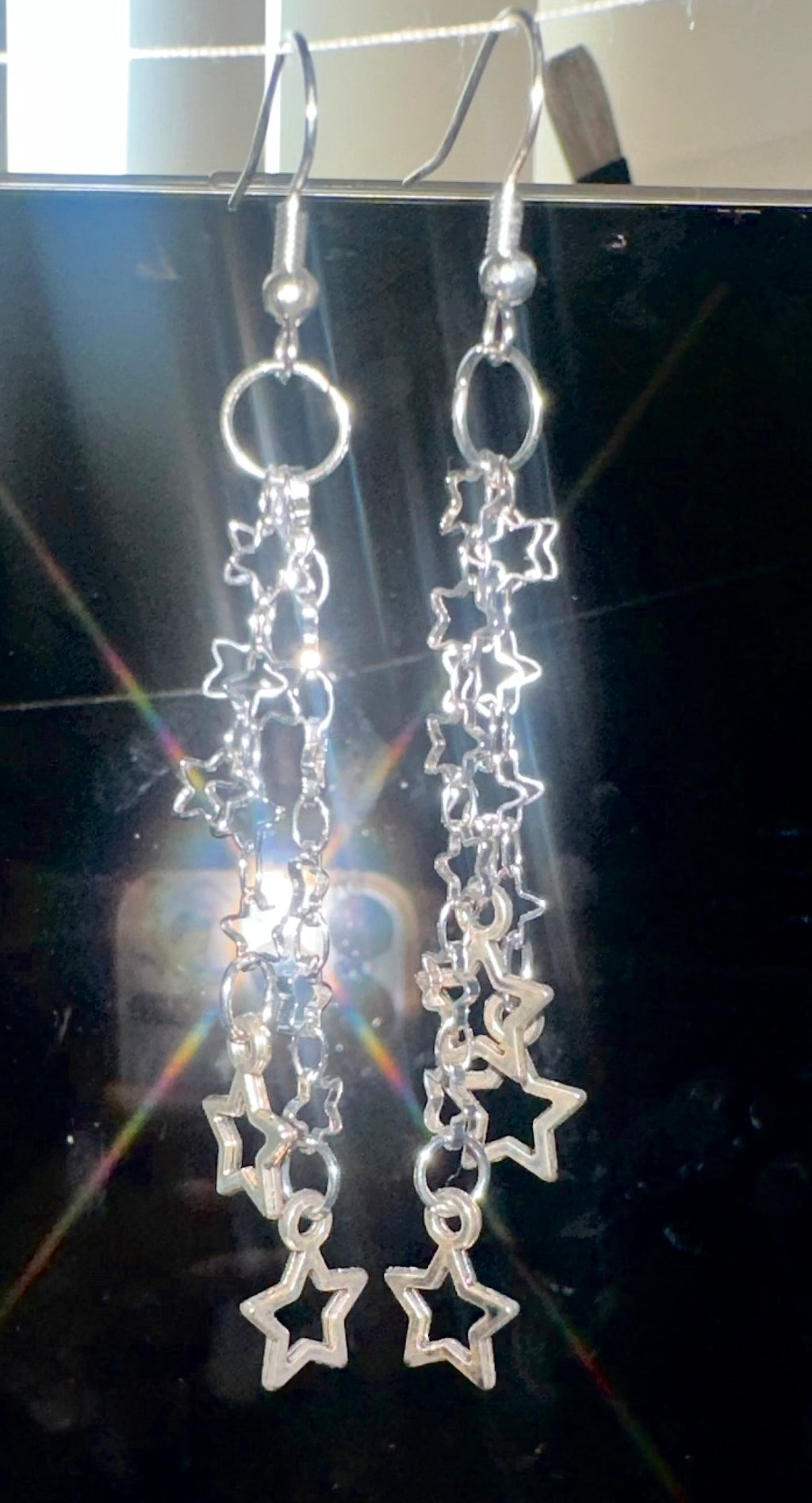 Star earrings