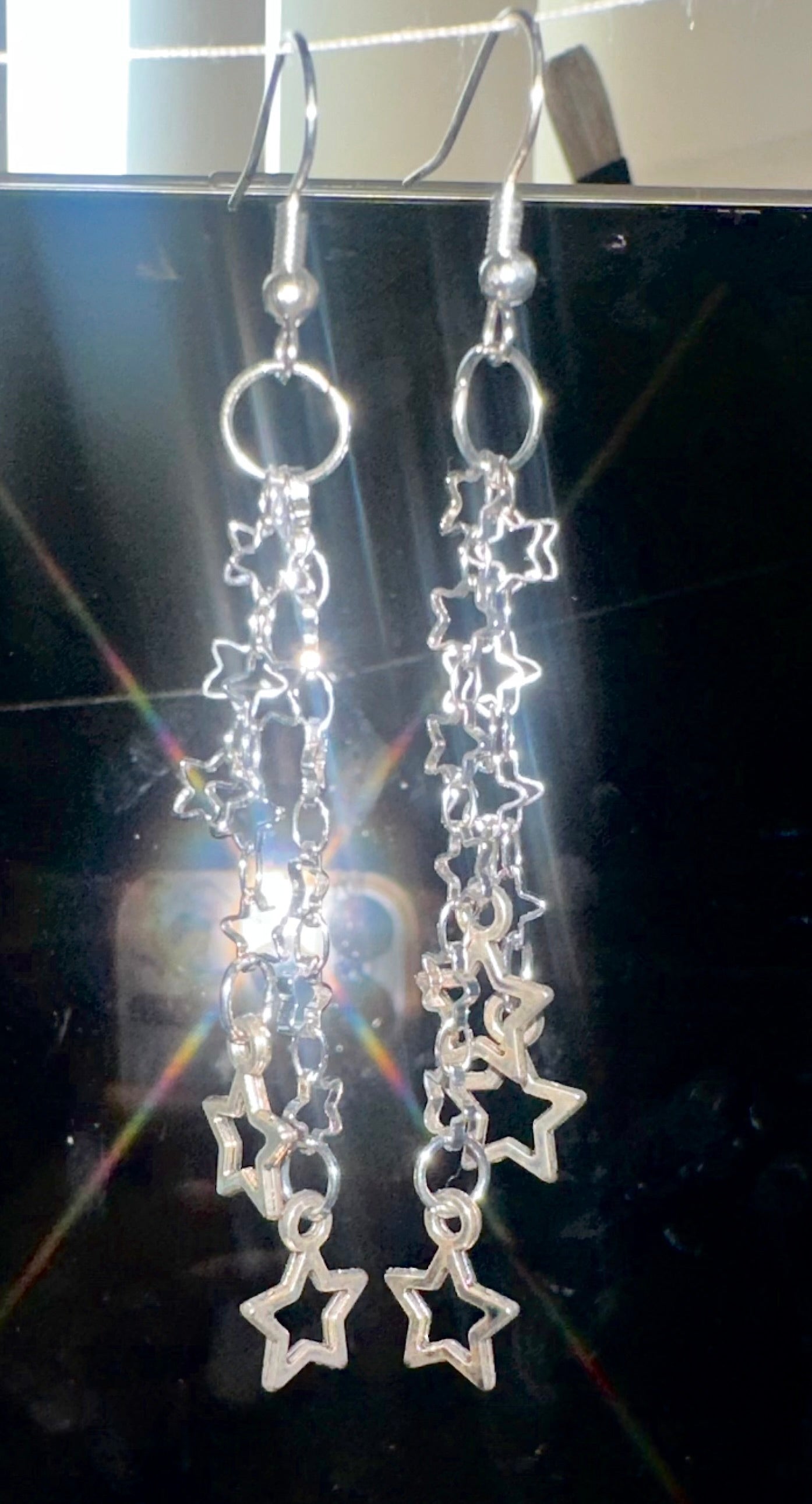 Star earrings