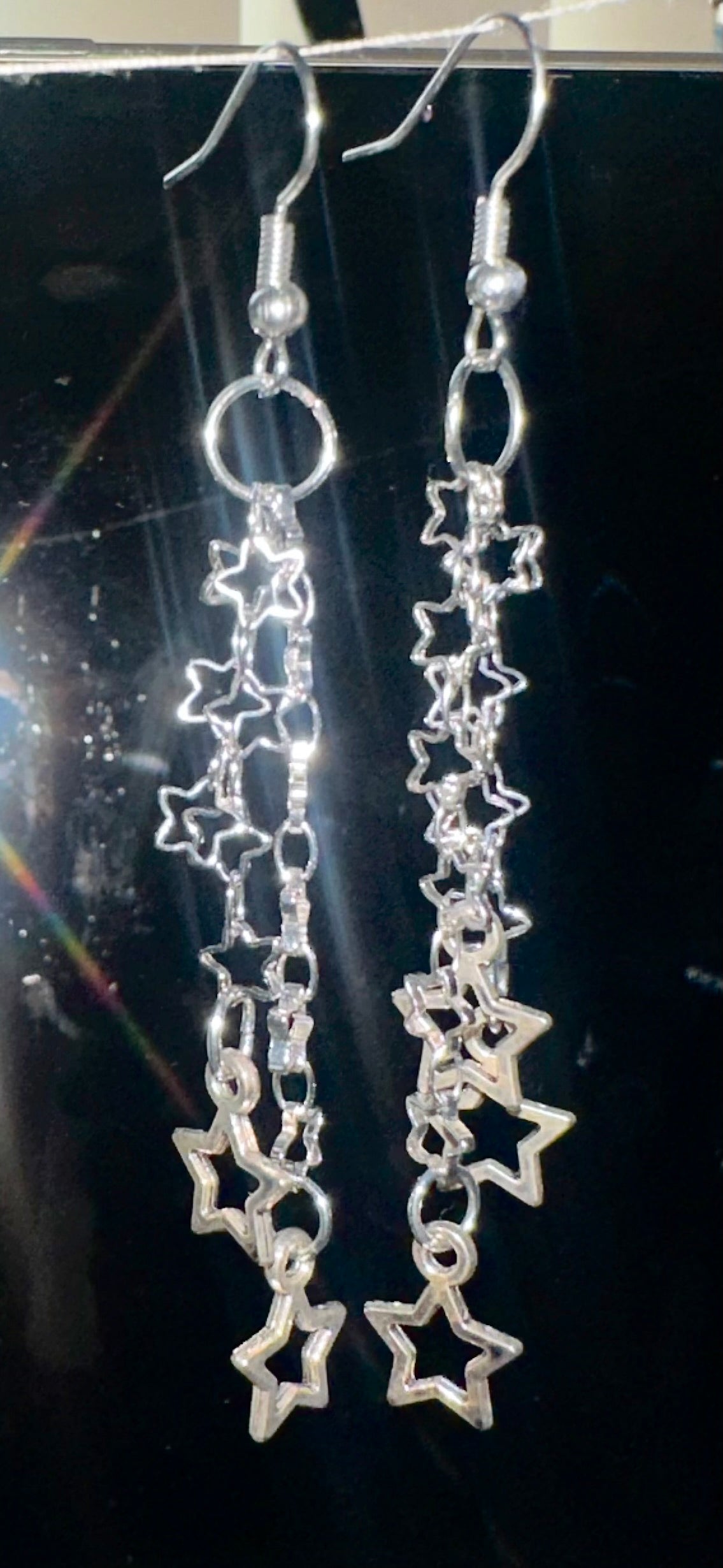 Star earrings