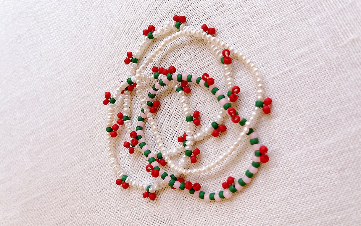 Cherry bracelet